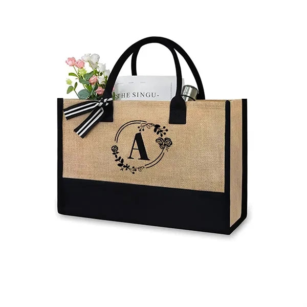 Embroidery Canvas Tote Bag