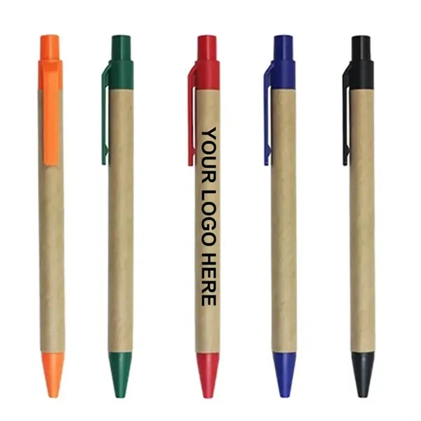 Eco-Friendly Click-Action Ballpoint Pen