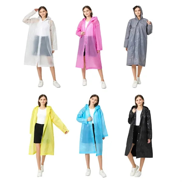 Unisex EVA Thickened Rain Poncho