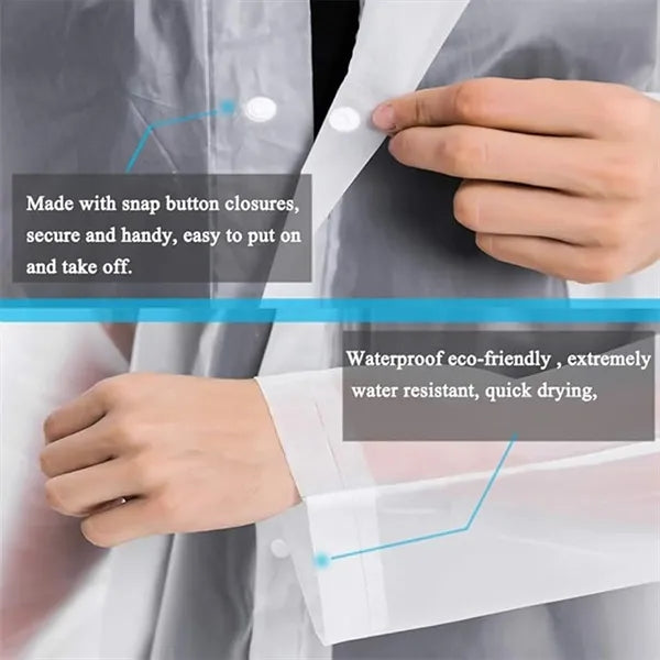 Unisex EVA Thickened Rain Poncho