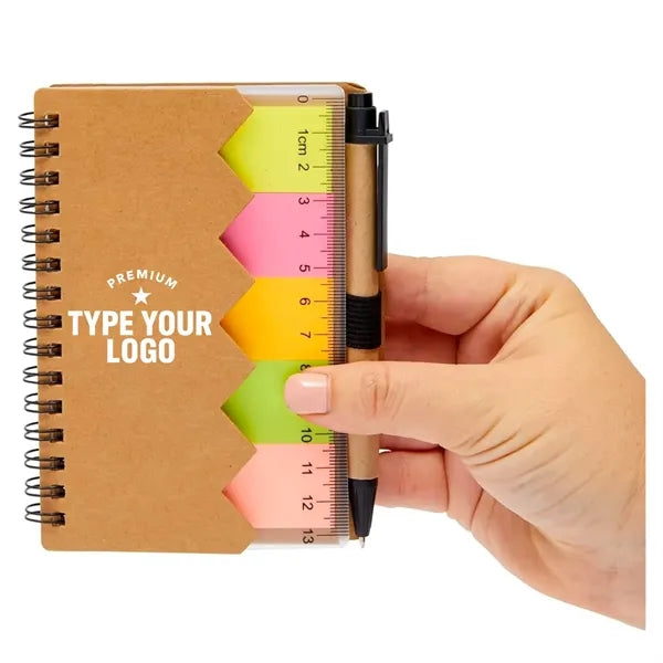 Pocket Notebook with Pen and Sticker