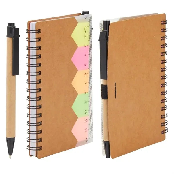 Pocket Notebook with Pen and Sticker