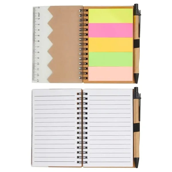 Pocket Notebook with Pen and Sticker