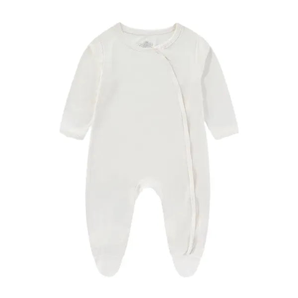 Cotton Baby Bodysuit w/ Zipper