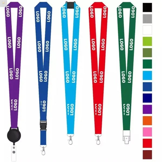 3/4" Full Color Dye Sublimation Lanyard