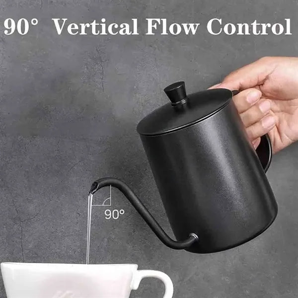 Stainless Steel Long Gooseneck Coffee Pot