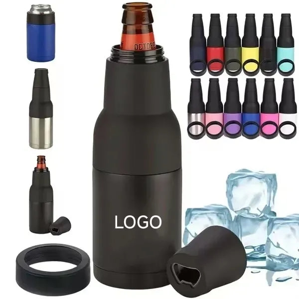 3 in 1 Stainless Steel Beer Cooler With Opener