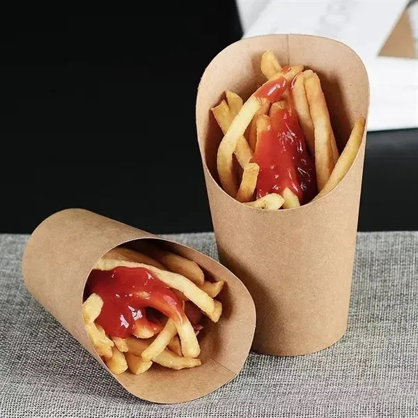 Disposable Take-out Party French Fry Cups