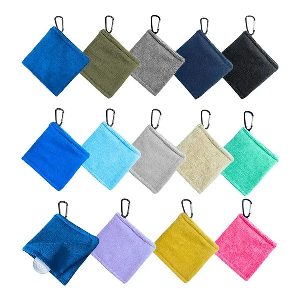 Samll Golf Ball Towel Cleaner Pouch