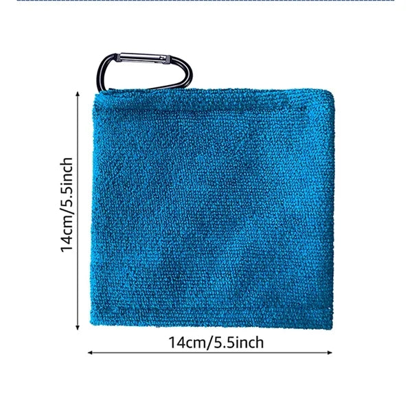 Samll Golf Ball Towel Cleaner Pouch