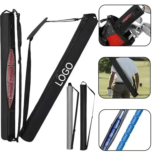 Soft Golf Bag Insulated Beer Cooler Holds Cans