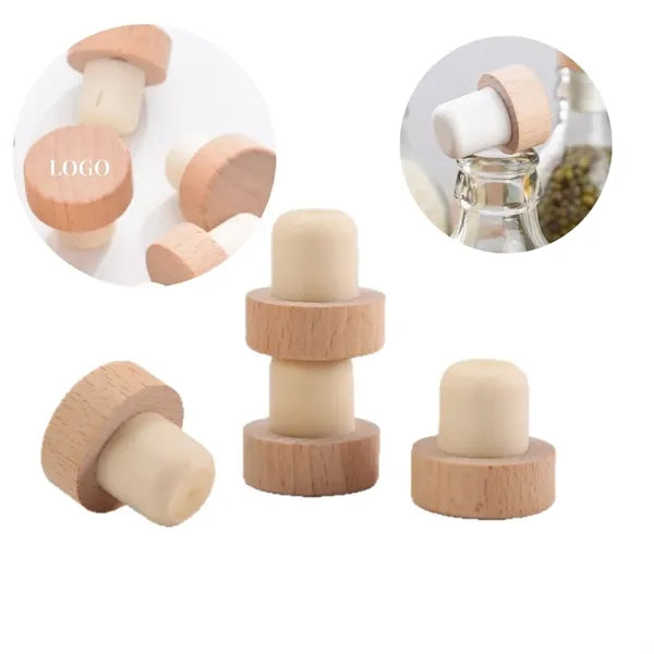 Wooden T-Shape Wine Bottle Stopper