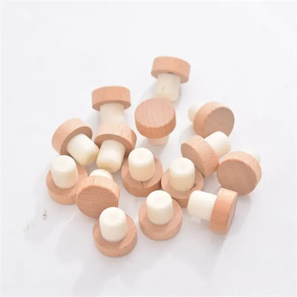 Wooden T-Shape Wine Bottle Stopper