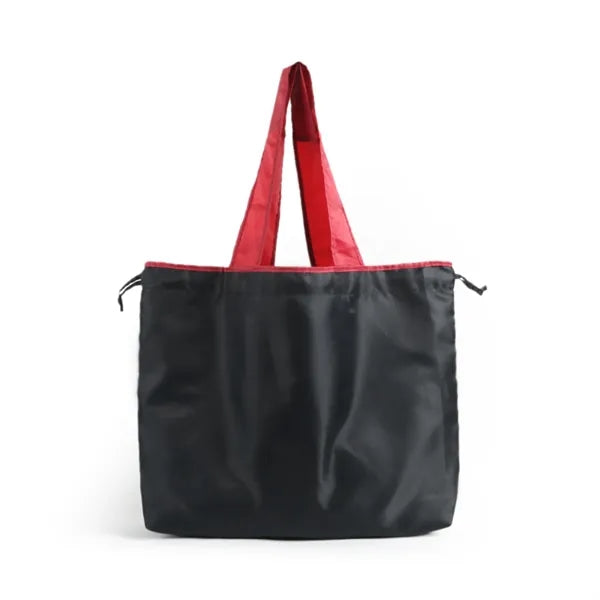 Drawstring Foldable Tote Bag