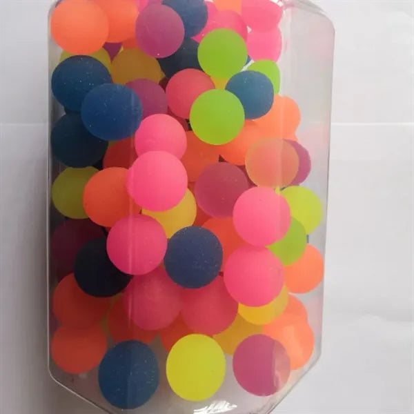 Frosted Colorful Bouncy Balls