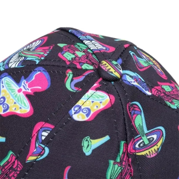Unisex Cartoon Casual Sun-Protective Printed Baseball Cap