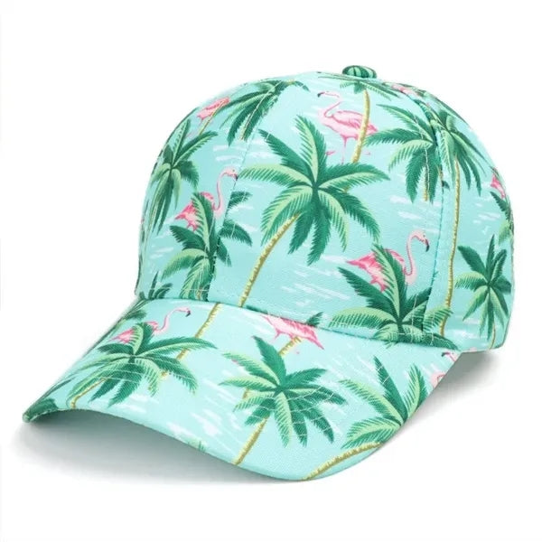Unisex Cartoon Casual Sun-Protective Printed Baseball Cap