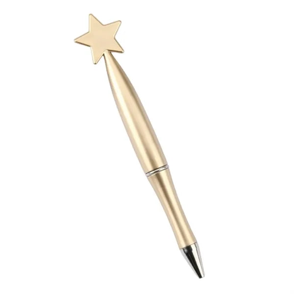 Star-shaped rotating ballpoint pen