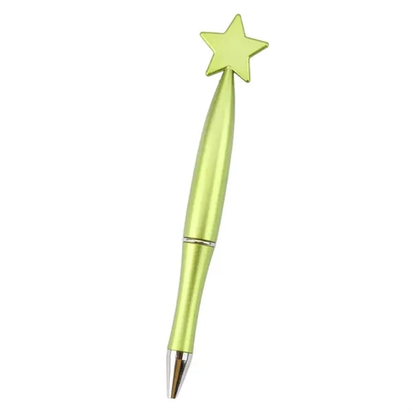 Star-shaped rotating ballpoint pen