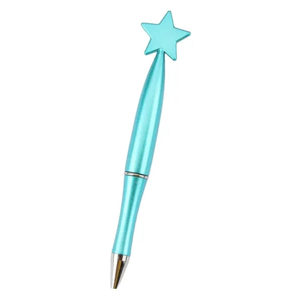 Star-shaped rotating ballpoint pen