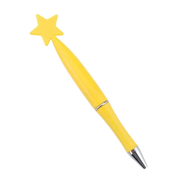 Star-shaped rotating ballpoint pen