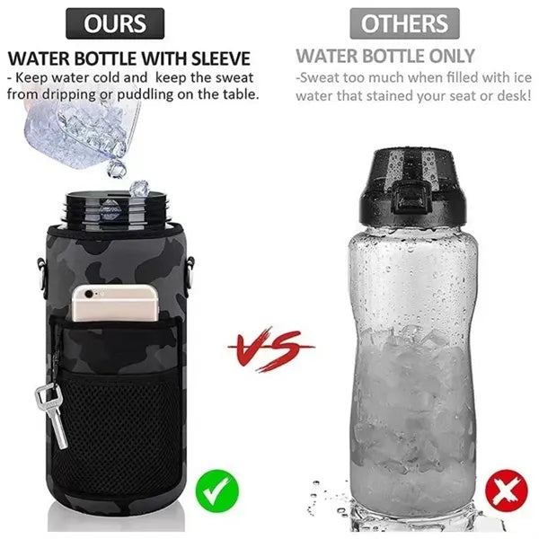 Large Plastic Sports Water Bottles