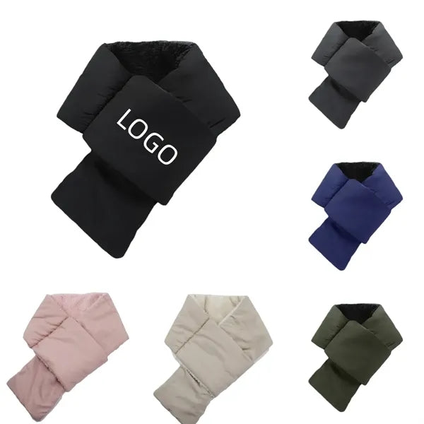Winter Warm Down Cotton Scarf