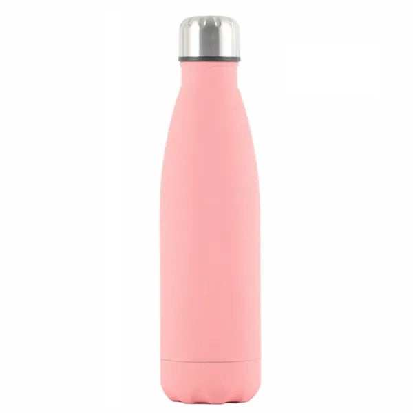17oz Stainless Steel Matte-Finished Sports Water Bottle
