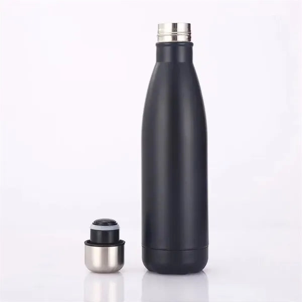 17oz Stainless Steel Matte-Finished Sports Water Bottle
