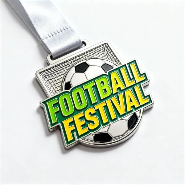 2 1/2" Custom Die-Struck Soft Enamel Single-Sided Medal