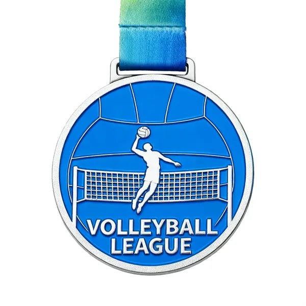 2 1/2" Custom Die-Struck Soft Enamel Single-Sided Medal