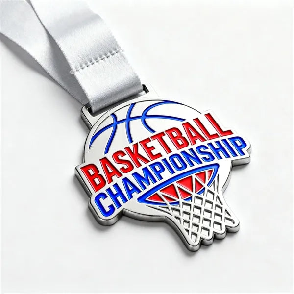 2 1/2" Custom Die-Struck Soft Enamel Single-Sided Medal