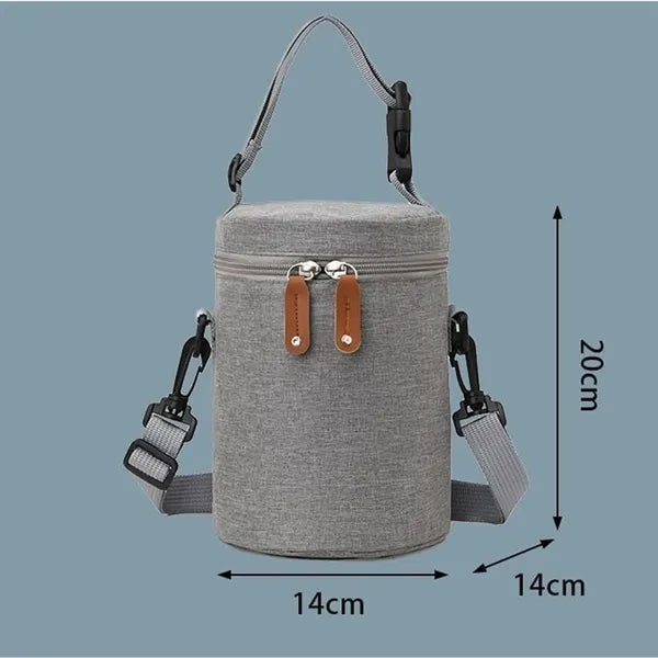 Insulated Baby Bottle Cooler Tote Bag