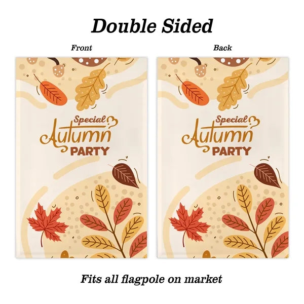 12" X 18" Custom Double-Sided Polyester Garden Flag