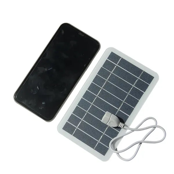 Solar outdoor mobile phone charger