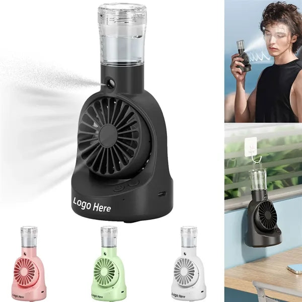 Hand Desk Mist Cooler Fan