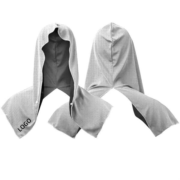 U-Shaped Cooling Hooded Towel