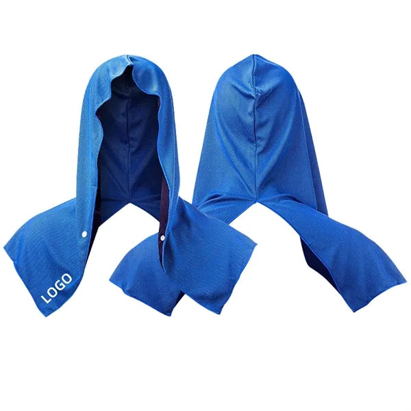 U-Shaped Cooling Hooded Towel