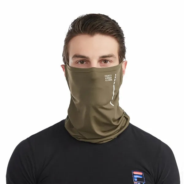 UV Protection Ice Silk Face Mask with Ear Loops