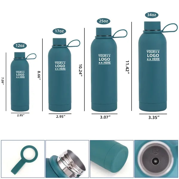 17oz Insulated SUS304 Narrow Mouth Bottle