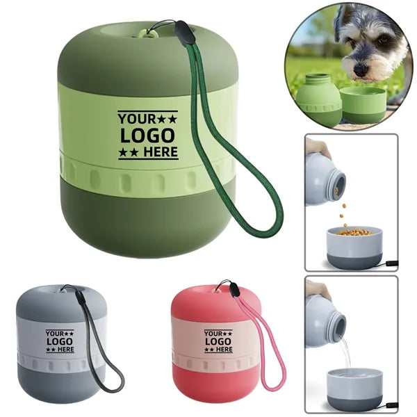 8.5oz Portable Silicone Pet Water Bottle