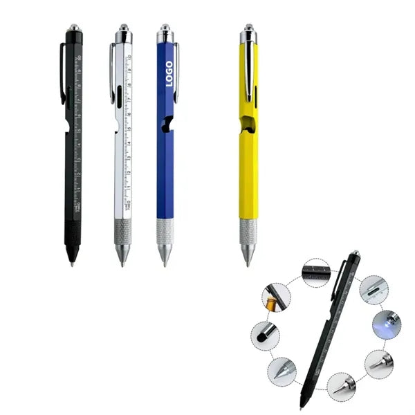 9-in-1 Multi-Function Metal Pen