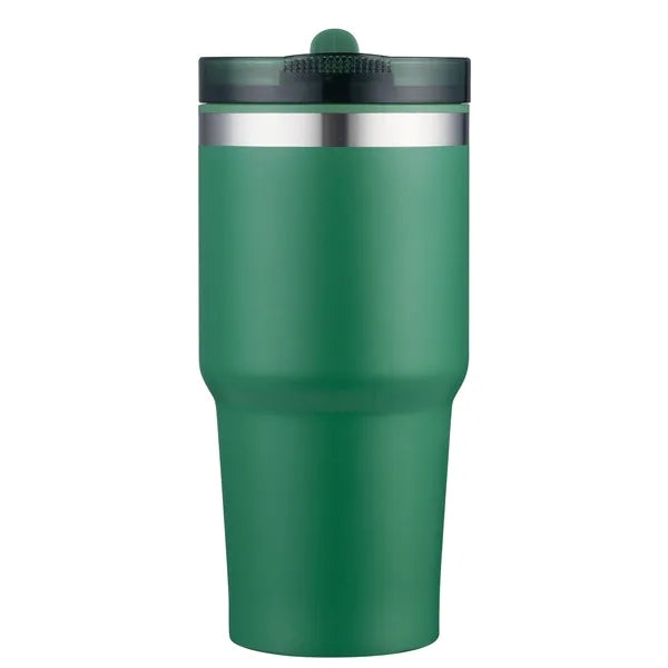 Oasis-XIV 20 Oz. Stainless Steel Tumbler with Flip Straw