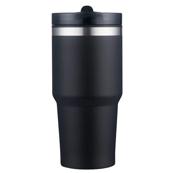 Oasis-XIV 20 Oz. Stainless Steel Tumbler with Flip Straw