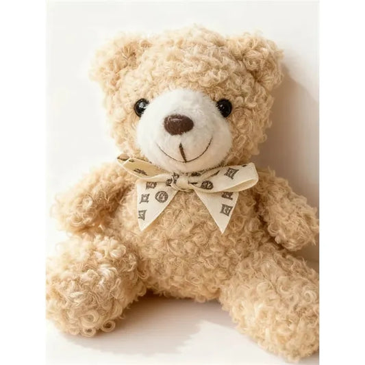Cute Curly Fur Teddy Bear Keychain-Plush Toy pendent
