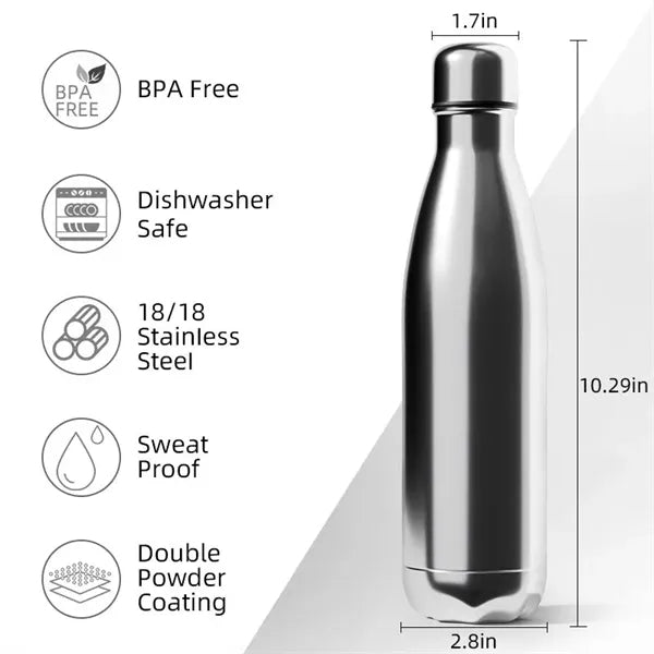 Insulated Stainless Steel Water Bottle -12/16/25/32 oz