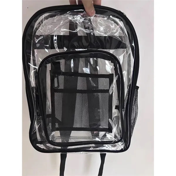 PVC Small Clear Travel Backpack Waterproof Stadium Bag