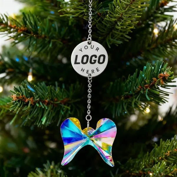 Angel Wing Hanging Window Crystal Prism Suncatcher