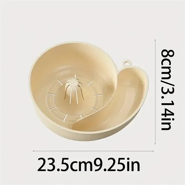 Snail-Shaped Basket