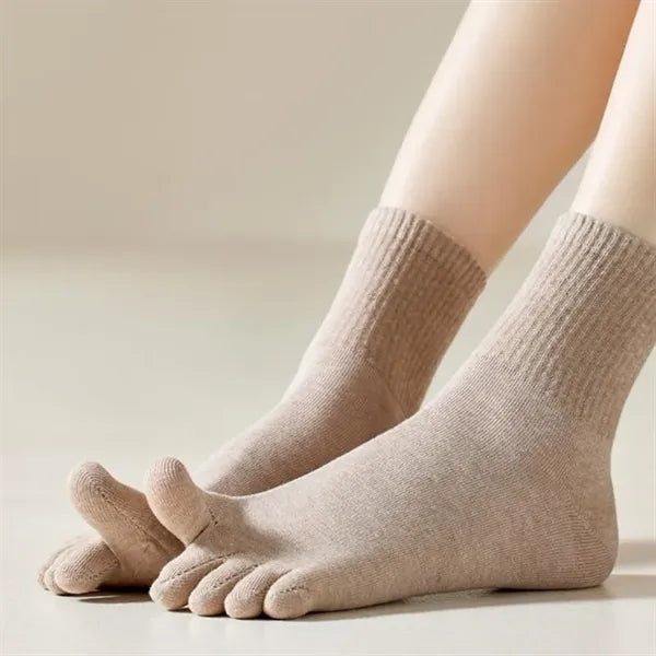 Women Five Toe Socks Cotton Breathable